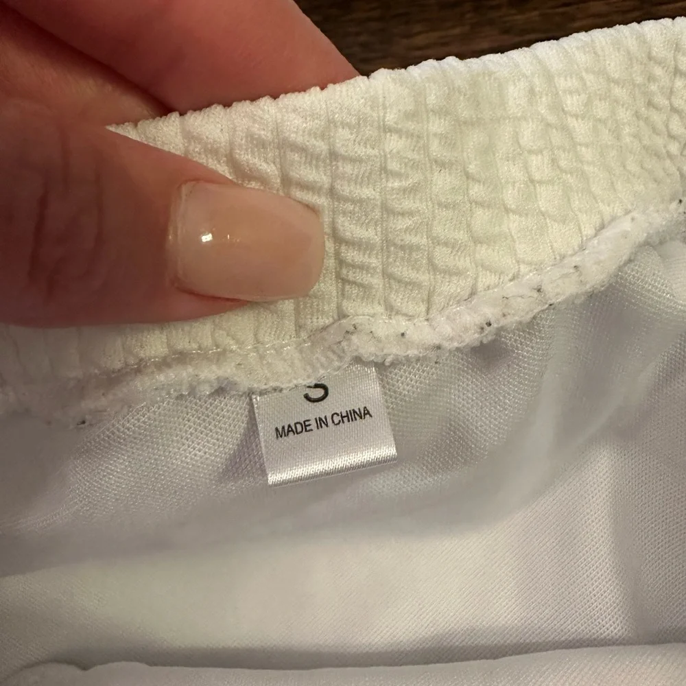 White Ribbed Bikini Set - Picture 4 of 6